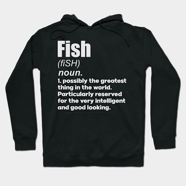 Fish pet lover gifts definition Hoodie by SerenityByAlex
